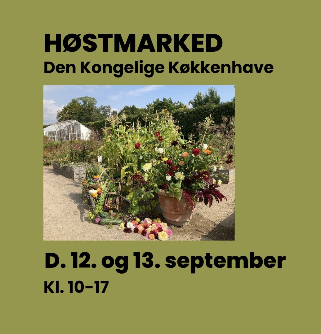 Høstmarked Den Kongelige Køkkenhave