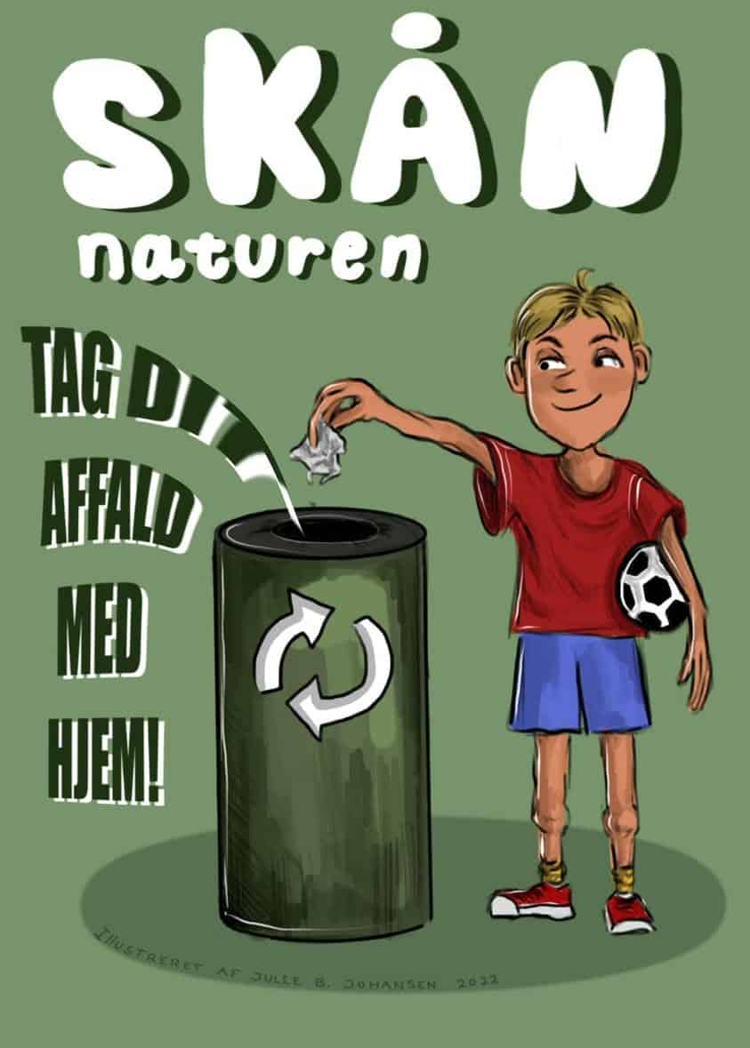 Affaldsindsamling i Vester Sottrup Børnevenlig affaldsindsamling med genbrugskampagne i Vester Sottrup.